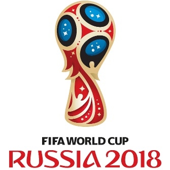 Futebol criativo do fundo do campeonato do mundo do futebol 2018